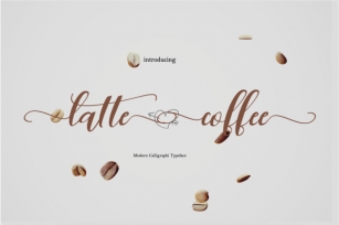 Latte Coffee Font Download