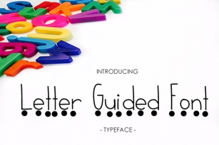 Letter Guided Font Download