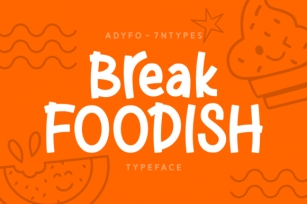 Break Foodish Font Download