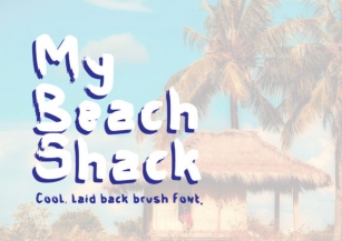 My Beach Shack Font Download