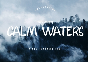 Calm Waters Font Download
