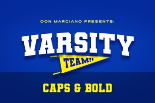 Varsity Team Font Download