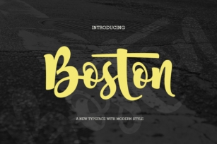 Boston Font Download