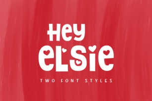 Hey Elsie Font Download