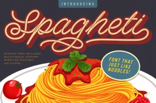 Spagheti Font Download