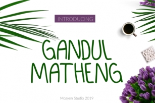 Gandul Matheng Font Download