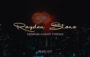 Rayden Stone Font Download