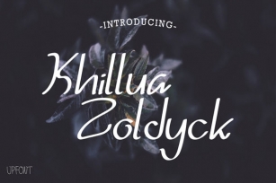 Khillua Zoldyck Font Download