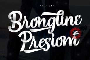 Brongline Presiom Font Download