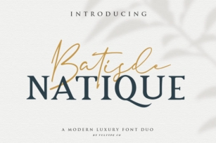 Batisde Natique Font Download