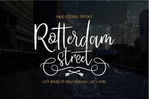 Rotterdam Street Font Download