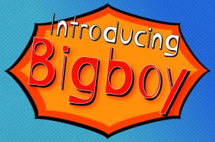 Bigboy Font Download