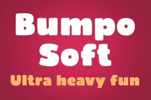 Bumpo Soft Font Download