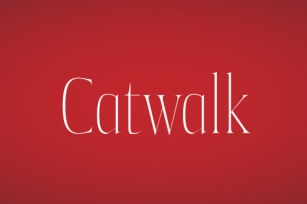 Catwalk Font Download