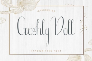 Goshty Doll Font Download