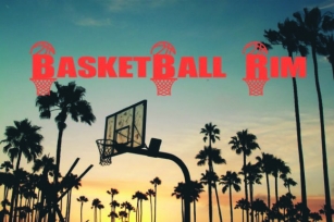 Basketball Rim Font Download