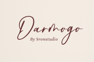 Darmogo Font Download