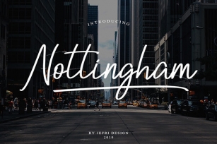 Nottingham Script Font Download
