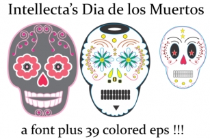 Dia De Los Muertos Font Download