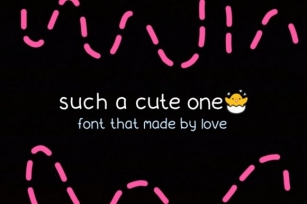 Such a Cute One Font Download