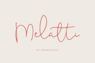 Melatti Font Download