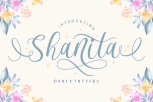 Shanita Font Download