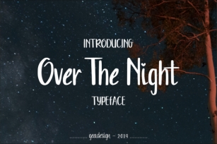 Over The Night Font Download