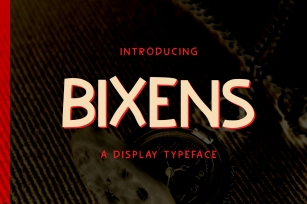 Bixens Font Download