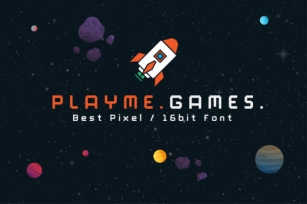 PlayMe.Games. Font Download