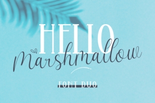 Hello Marsmallow Duo Font Download