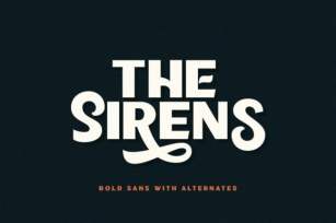 The Sirens Font Download