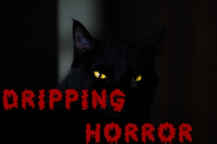 Dripping Horror Font Download