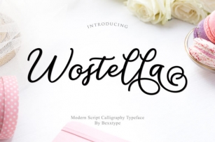 Wostella Script Font Download