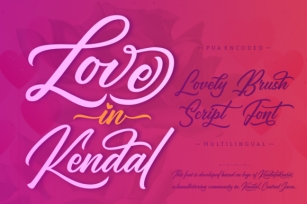 Love in Kendal Font Download