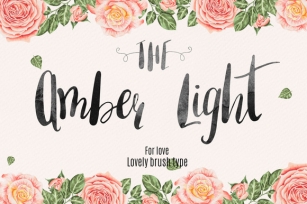 Amber Light Font Download