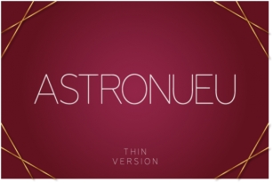 Astronueu Thin Font Download
