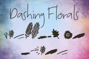 Dashing Florals Font Download