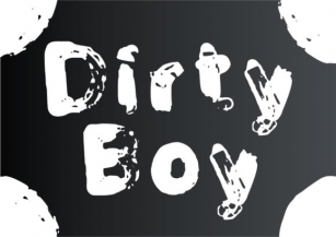 Dirty Boy Font Download
