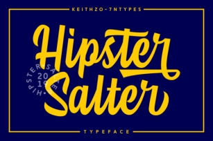 Hipster Salter Font Download
