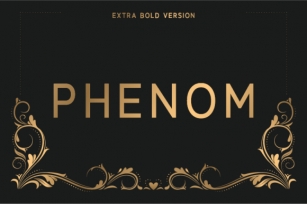 Phenom Extra Bold Font Download