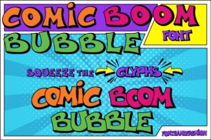 Comic Boom Bubble Font Download