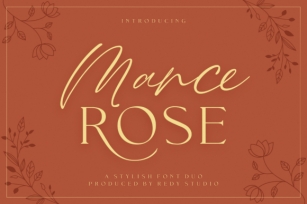 Mance Rose Duo Font Download