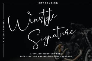 Winstyle Signature Font Download