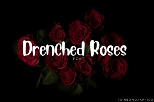 Drenched Roses Font Download