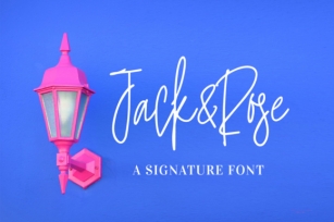 Jack and Rose Font Download