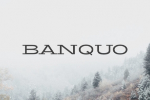 Banquo Family Font Download