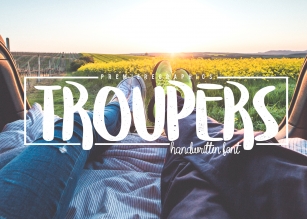 Troupers Font Download
