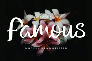 Famous Font Download