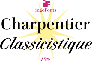 Charpentier Classicistique Pro Font Download