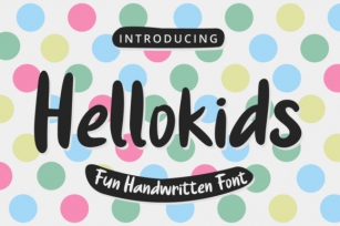 Hellokids Font Download